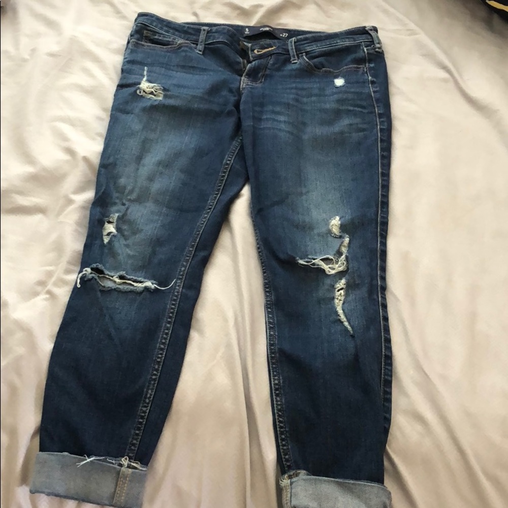 Hollister cropped jeans